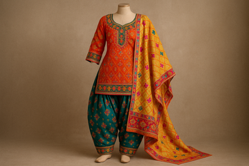 punjabi women dress